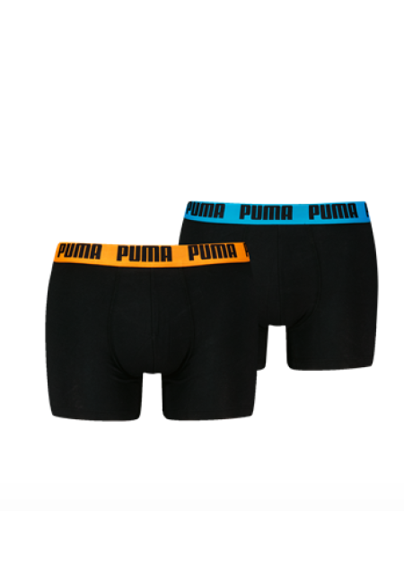 PUMA - Pack 2 Boxers negro pop Comfort Stretch 701226387 009 Hombre