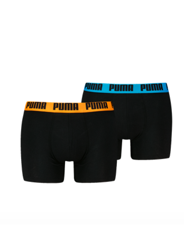PUMA - Pack 2 Boxers negro pop Comfort Stretch 701226387 009 Hombre