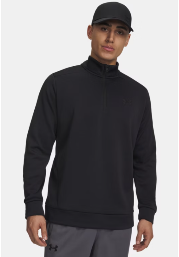 Sudadera con cremallera de ¼ Armour Fleece® para hombre