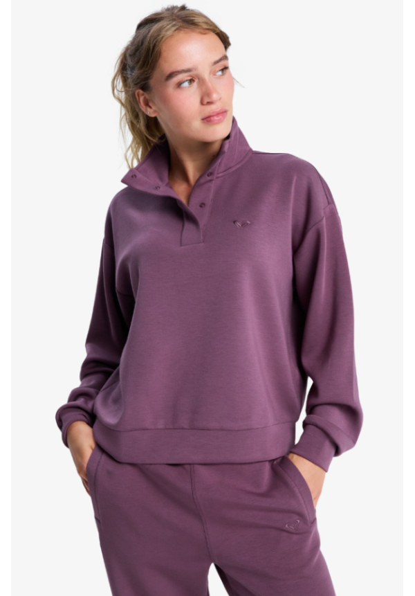 Rise & Vibe Sweet - Sudadera deportiva para mujer