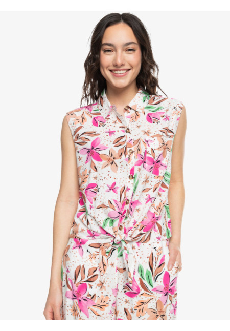 Tropical View - Camisa sin mangas para Mujer