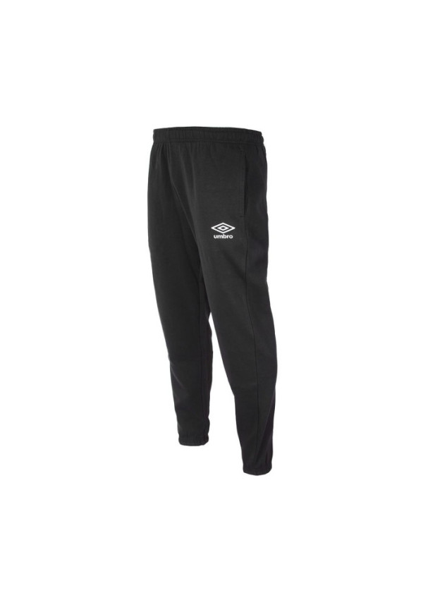 Pantalón Umbro Fleece Jogger Junior Black / White