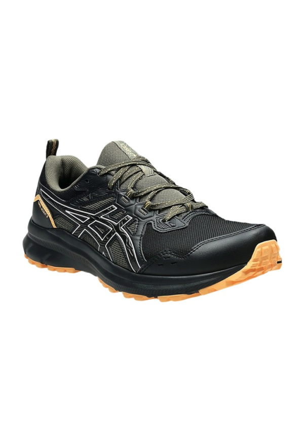 Asics Zapatilla Trail Scout 3 Negro Verde Black White Hombre