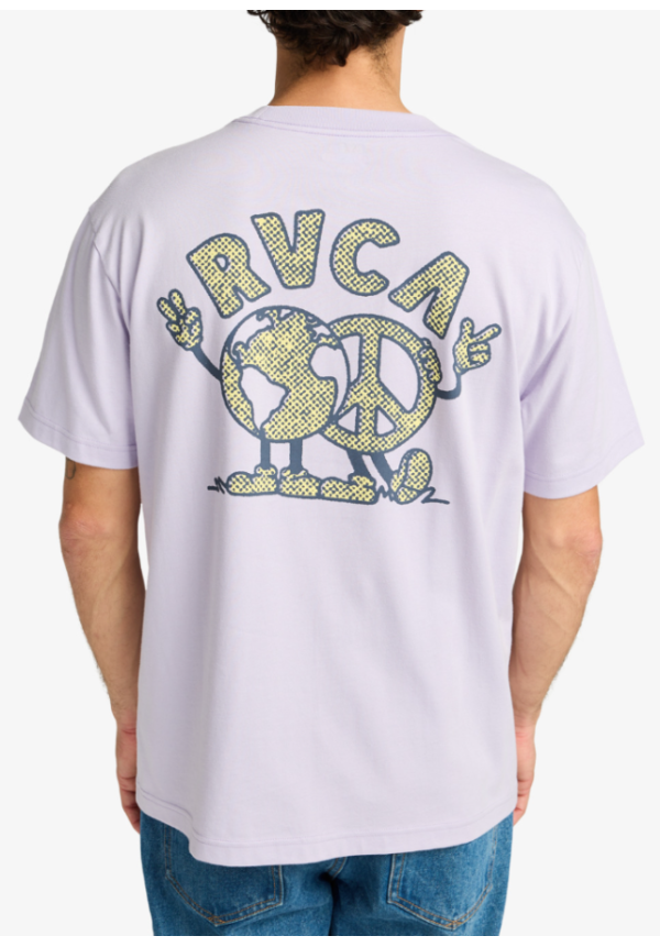 RVCA United - Camiseta de manga corta para Hombre