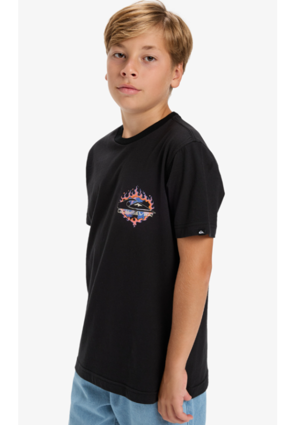 Ev In Flames - Camiseta de manga corta para chicos