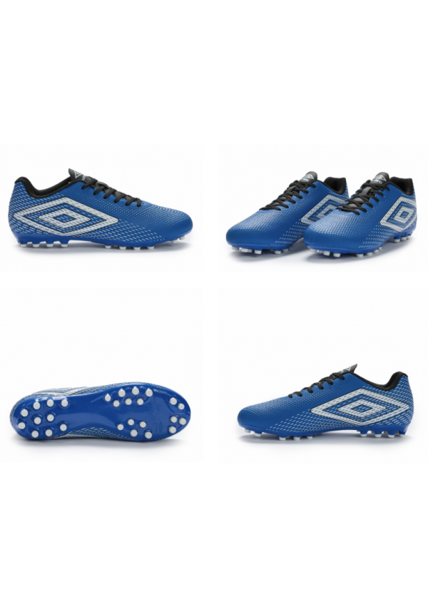 Bota de Fútbol Umbro Aurora II AG Classic Blue / White / Black / Silver