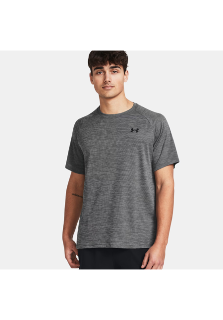 Camiseta de manga corta con textura UA Tech™ para hombre