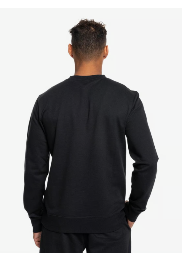 Sudadera Quiksilver Basic Crew Young Men negro