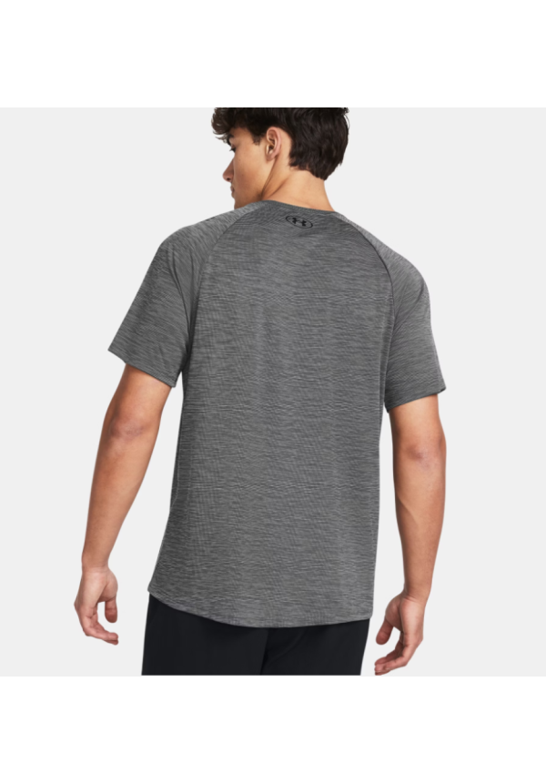 Camiseta de manga corta con textura UA Tech™ para hombre