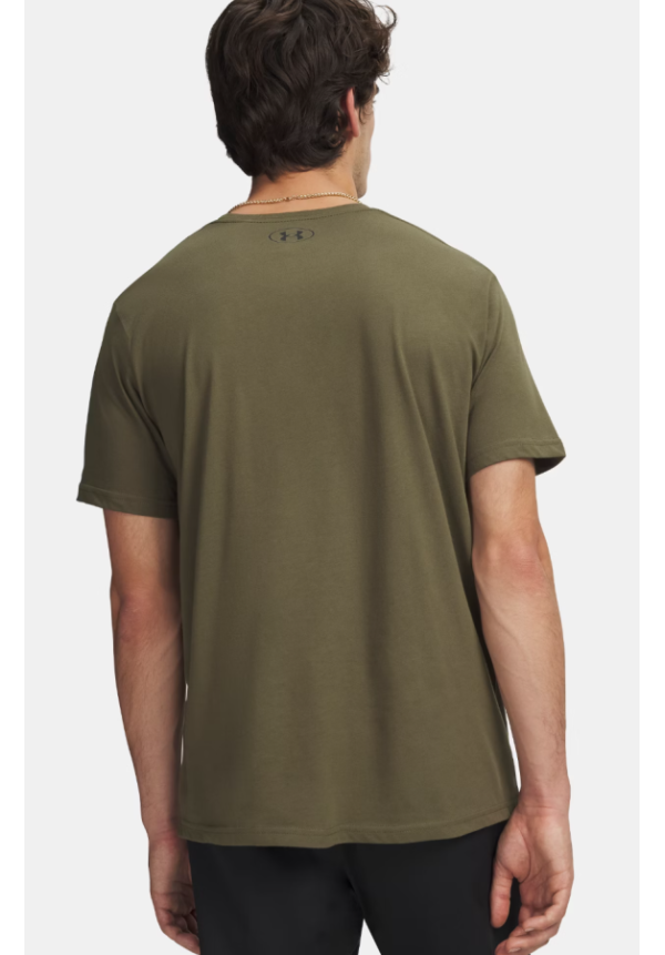 Camiseta de manga corta UA Left Chest Logo para hombre