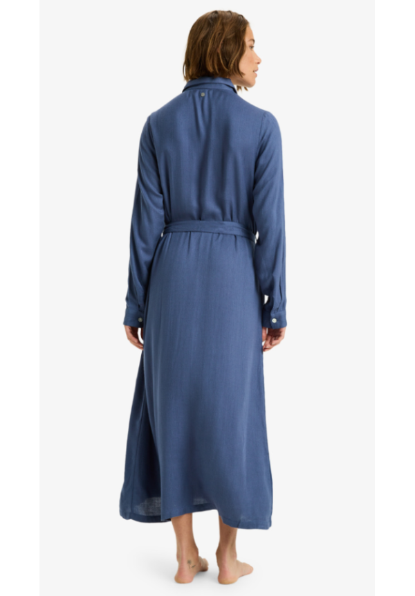 Island Escape Solid - Vestido y botones para mujer