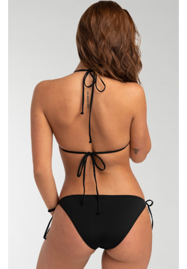 Sol Searcher Multi - Top de Bikini Triangular para Mujer Black Pebble