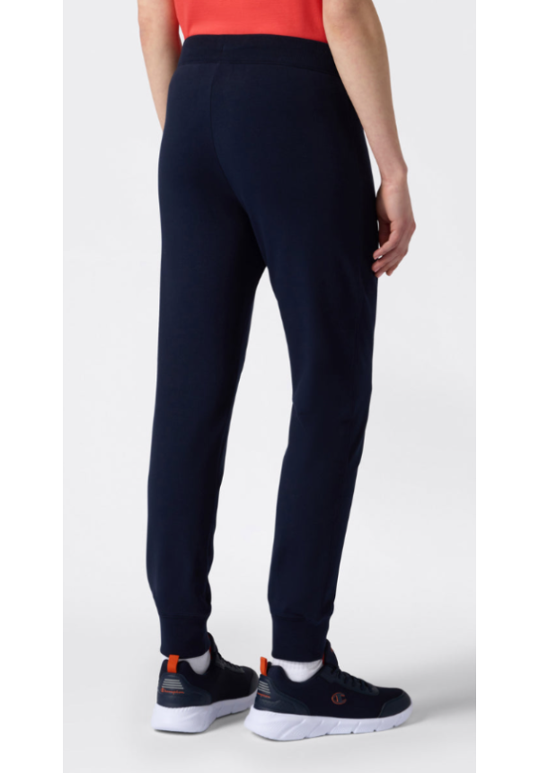 Joggers Elásticos Con Bajos De Canalé Con Interior Afelpado Icons Para Mujer Azul marino