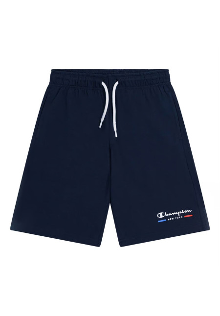 Pantalón corto Champion Legacy Graphic azul marino niño