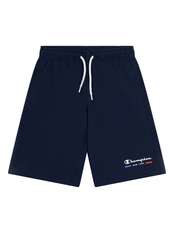 Pantalón corto Champion Legacy Graphic azul marino niño