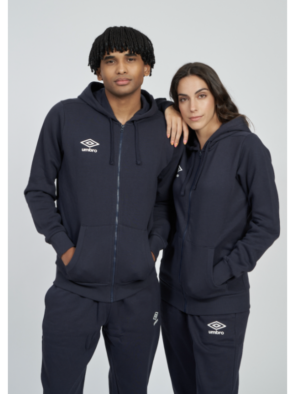 CHAQUETA UMBRO WARDROBE ZIP HOODIE SMALL LOGO