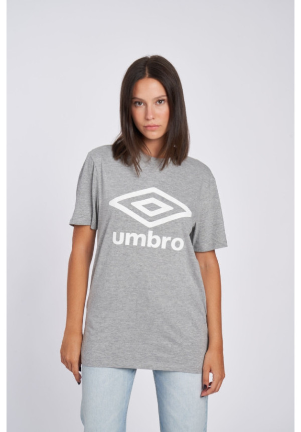 Camiseta Umbro Wardrobe Large Logo Grey / White / Grey