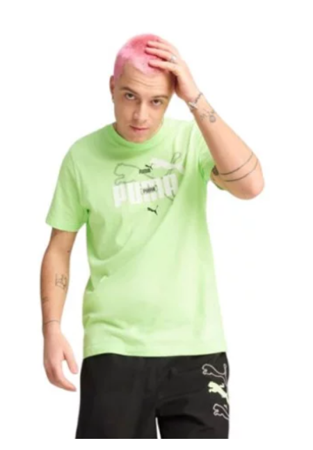 Camiseta Puma Essentials Logo Lab Summer