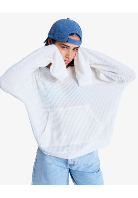 Ocean Drive - Sudadera oversize con capucha para mujer