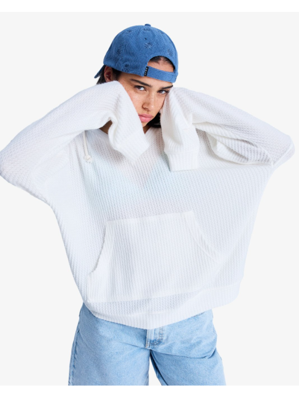 Ocean Drive - Sudadera oversize con capucha para mujer