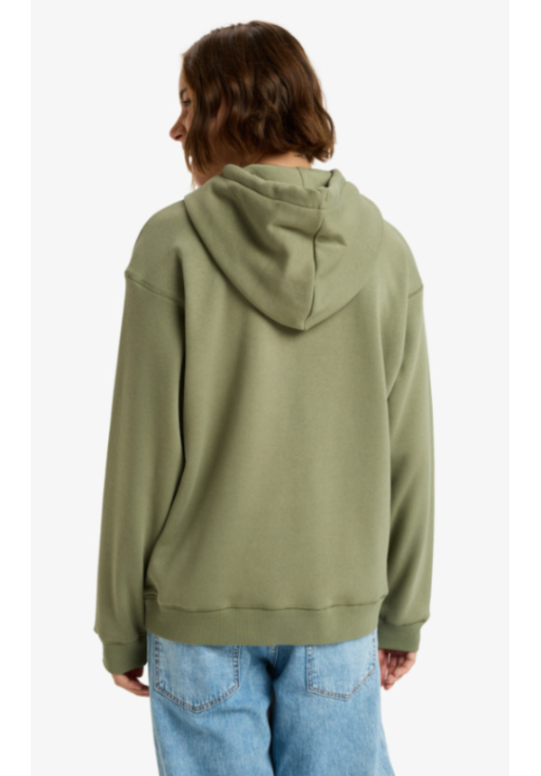 Surf Stoked Brushed Art - Sudadera con capucha para mujer