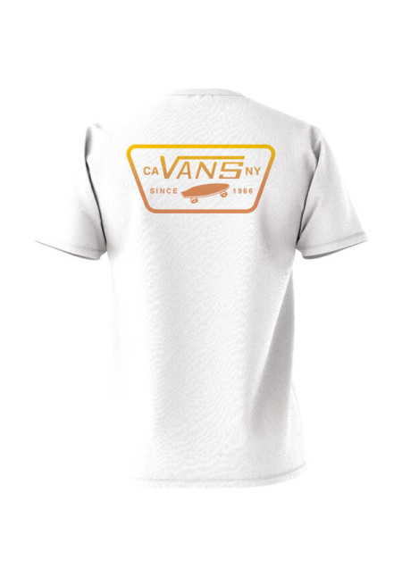 VANS Full Patch Back - Blanco - Camiseta hombre