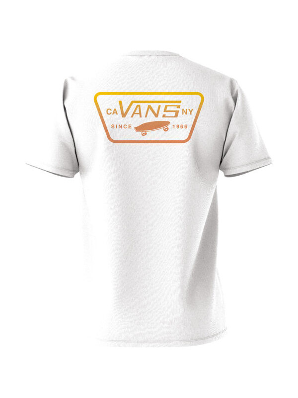 VANS Full Patch Back - Blanco - Camiseta hombre