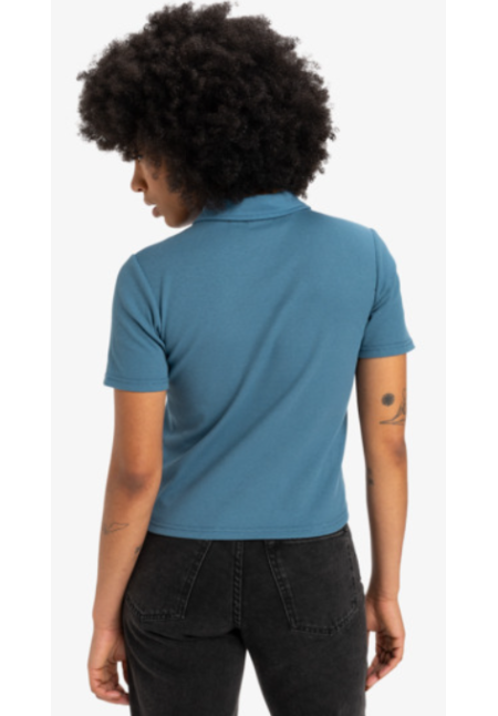 Nightcall Polo - Camiseta polo de manga corta para Mujer