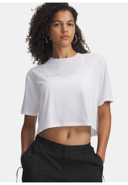 UA Wordmark Camiseta corta de manga corta para mujer