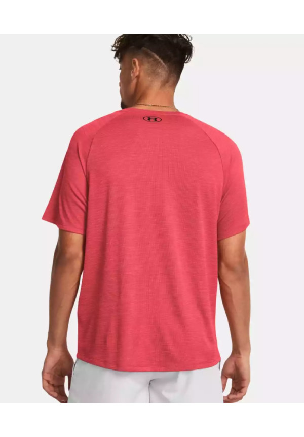 Camiseta de manga corta con textura UA Tech™ para hombre