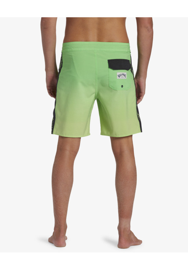 D Bah Lo Tide 18" - Short de Natación para Hombre