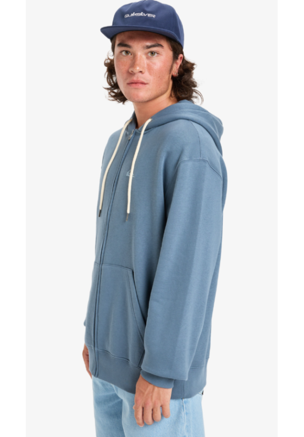 Salt Water Zip - Sudadera con capucha y cremallera para hombre