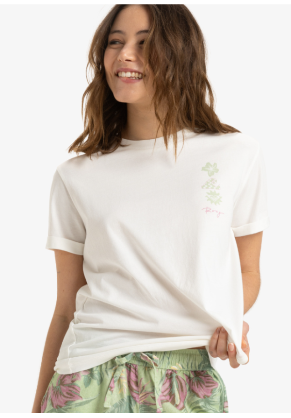 Oceanregular Art - Camiseta de manga corta para Mujer Egret