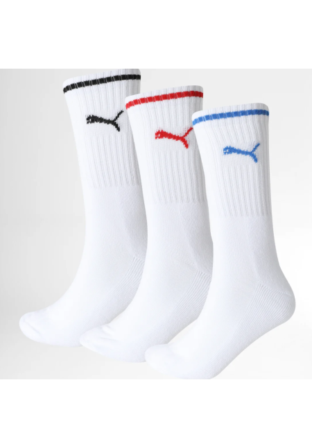 Pack De 3 Pares De Calcetines Regulares Crew 100000946 Blanco