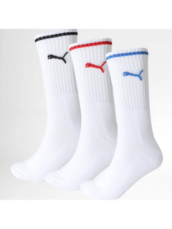 Pack De 3 Pares De Calcetines Regulares Crew 100000946 Blanco