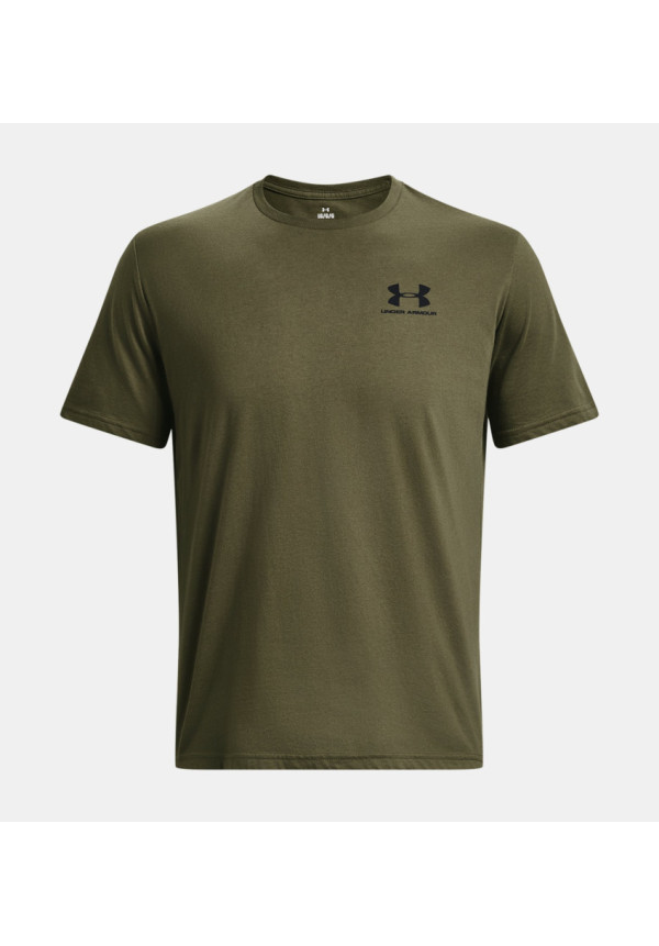 Camiseta UA Sportstyle con logotipo a la izquierda del pecho para hombre