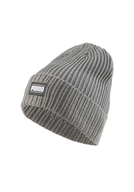 RIBBED CLASSIC CUFF BEANIE SMOKED PEARL