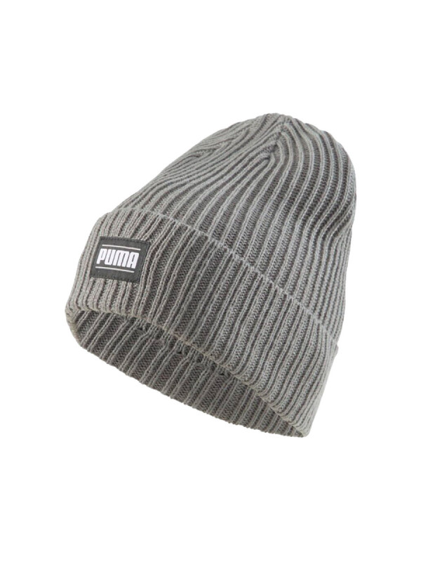 RIBBED CLASSIC CUFF BEANIE SMOKED PEARL