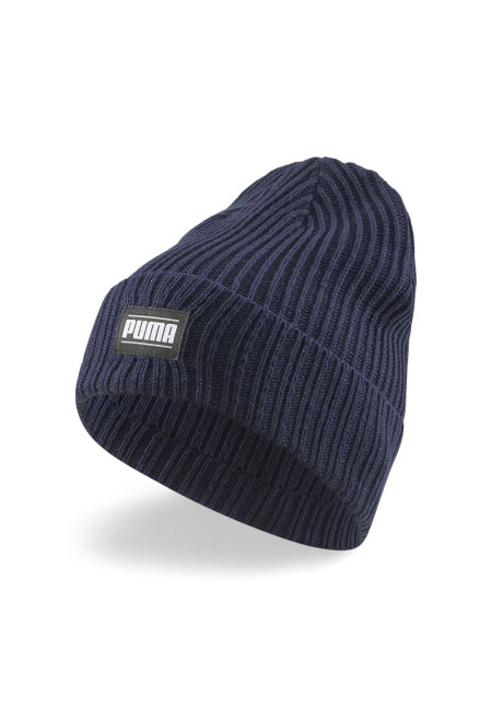 RIBBED CLASSIC CUFF BEANIE PEACOAT