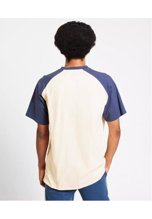 Camiseta Umbro Club de Barrio Tee Canoli Cream / Skipper Blue / Raspberry wine