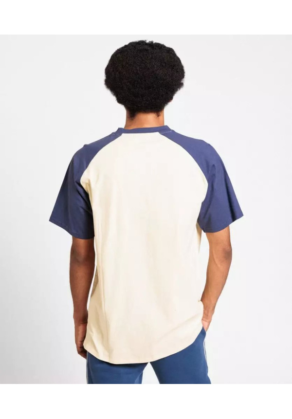 Camiseta Umbro Club de Barrio Tee Canoli Cream / Skipper Blue / Raspberry wine
