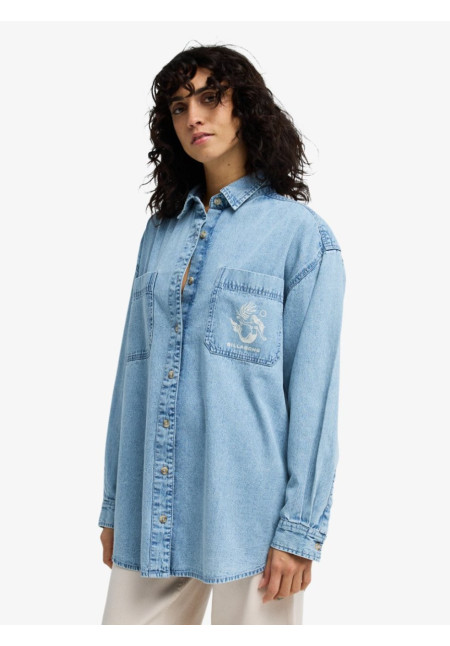 Down The Coast - Camisa de manga larga para mujer