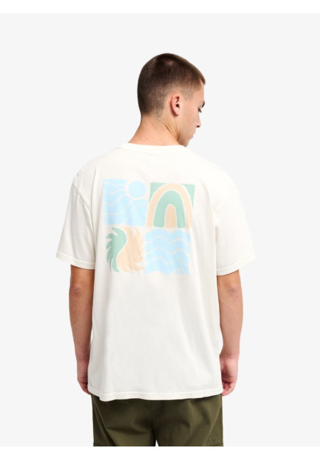 Evo Vibes Camiseta de manga corta Blanco Hombre