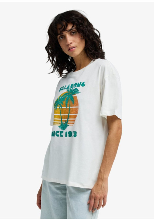 My Beach Club Camiseta de manga corta Blanco Mujer