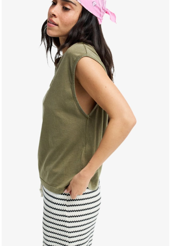 Crystal Sea - Camiseta de estilo atlético para mujer