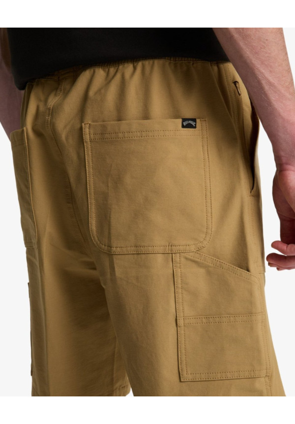 Surftrek Trail Boardshort híbrido Beige Hombre