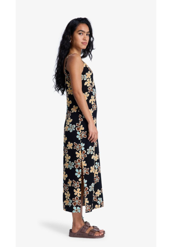 Stay Sunny Vestido con tirantes Negro Mujer
