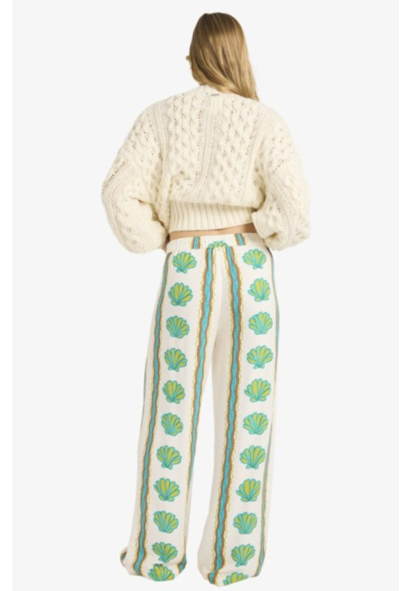 Coastal Crush Pantalones elásticos Blanco Mujer