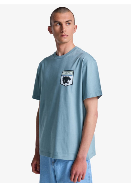 Pantero Camiseta de manga corta Azul Hombre