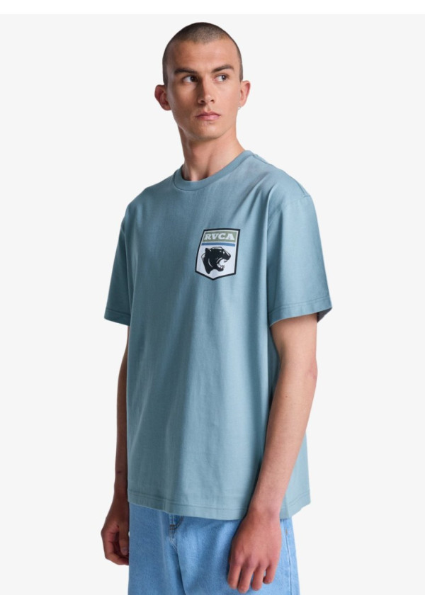 Pantero Camiseta de manga corta Azul Hombre